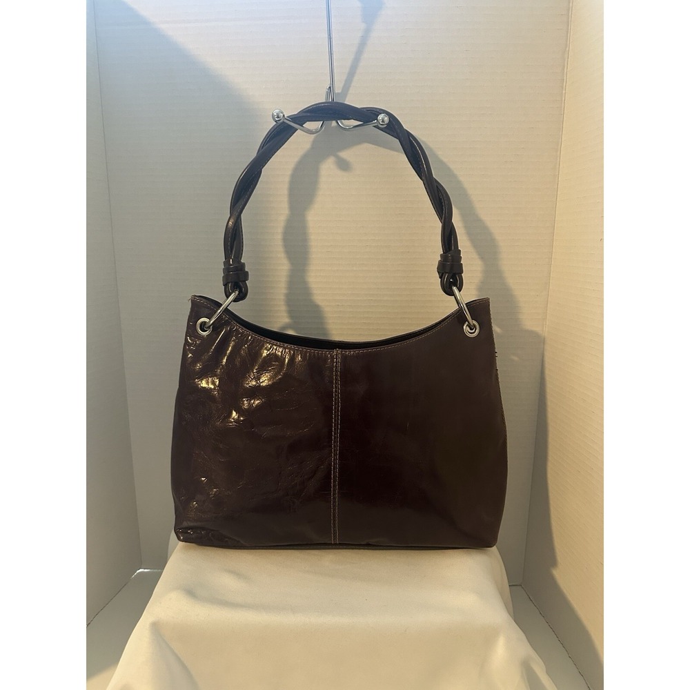 Peca & Pack Collection Purple Leather Shoulderbag
